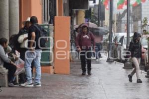 TLAXCALA . LLUVIA