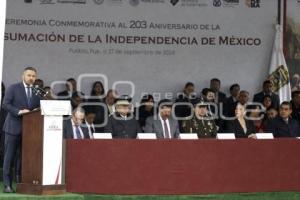 CEREMONIA CONSUMACIÓN INDEPENDENCIA