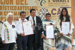 TLAXCALA . INAUGURACIÓN CORREDOR ARTESANAL