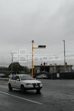 TLAXCALA . SEMÁFORO DESCOMPUESTO