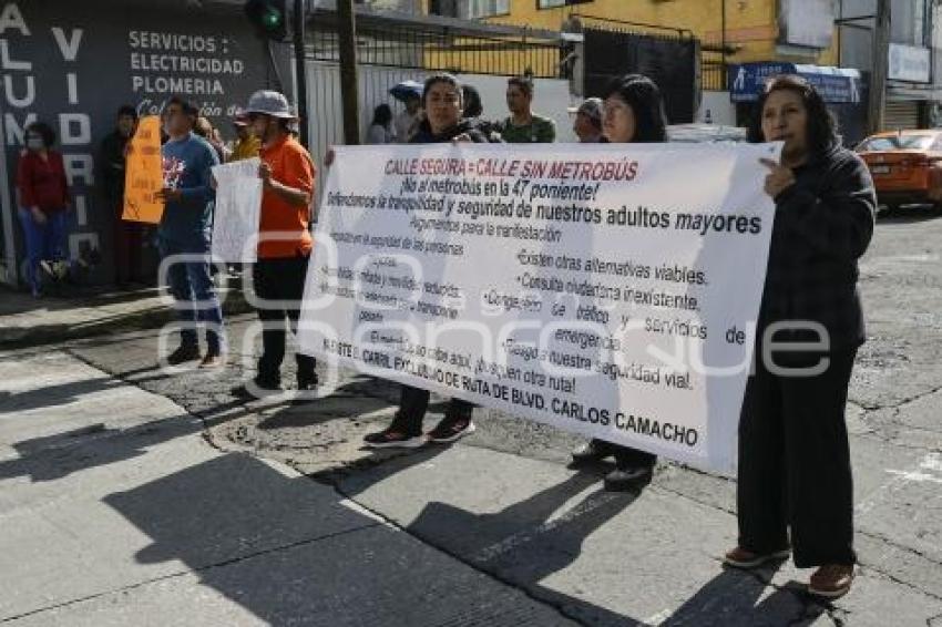MANIFESTACIÓN . RUTA