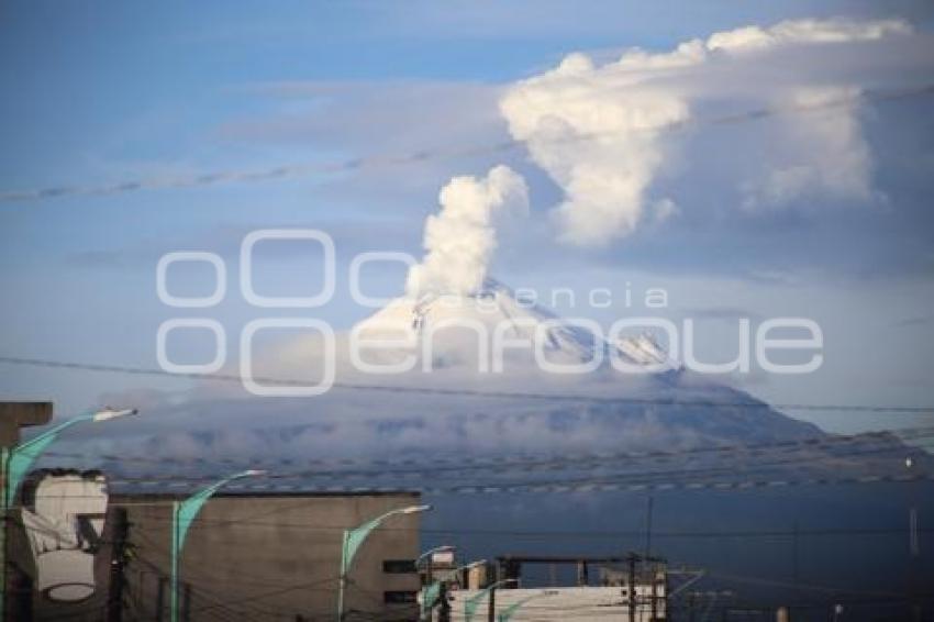 TLAXCALA . VOLCÁN POPOCATÉPETL