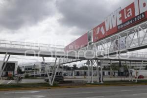 VIADUCTO ELEVADO . CICLOVÍA ATLIXCÁYOTL