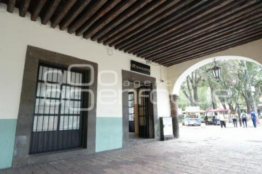 TLAXCALA . BANCOS CERRADOS
