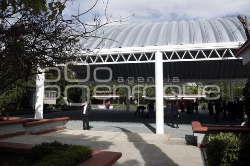GOBIERNO ESTATAL . INAUGURACIÓN TECHADO