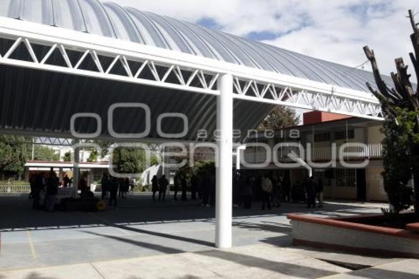 GOBIERNO ESTATAL . INAUGURACIÓN TECHADO