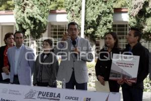 GOBIERNO ESTATAL . INAUGURACIÓN TECHADO