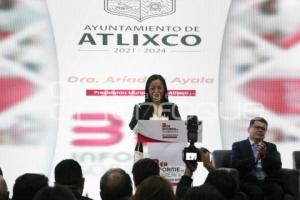ATLIXCO . TERCER INFORME