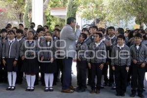 GOBIERNO ESTATAL . INAUGURACIÓN TECHADO