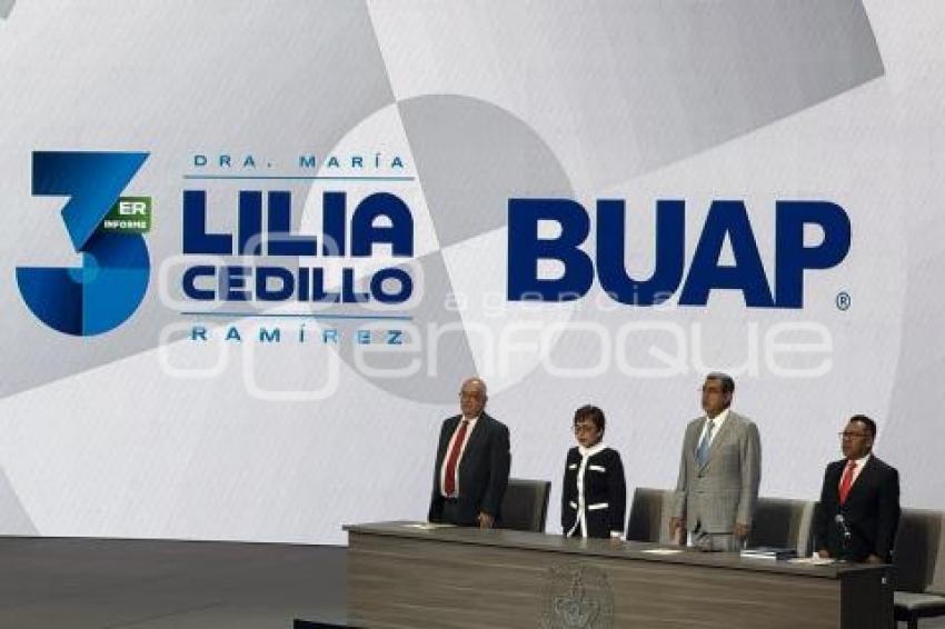 BUAP . INFORME LILIA CEDILLO