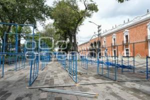 TLAXCALA . PREPARATIVOS TIRO CON ARCO