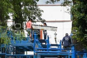 TLAXCALA . PREPARATIVOS TIRO CON ARCO