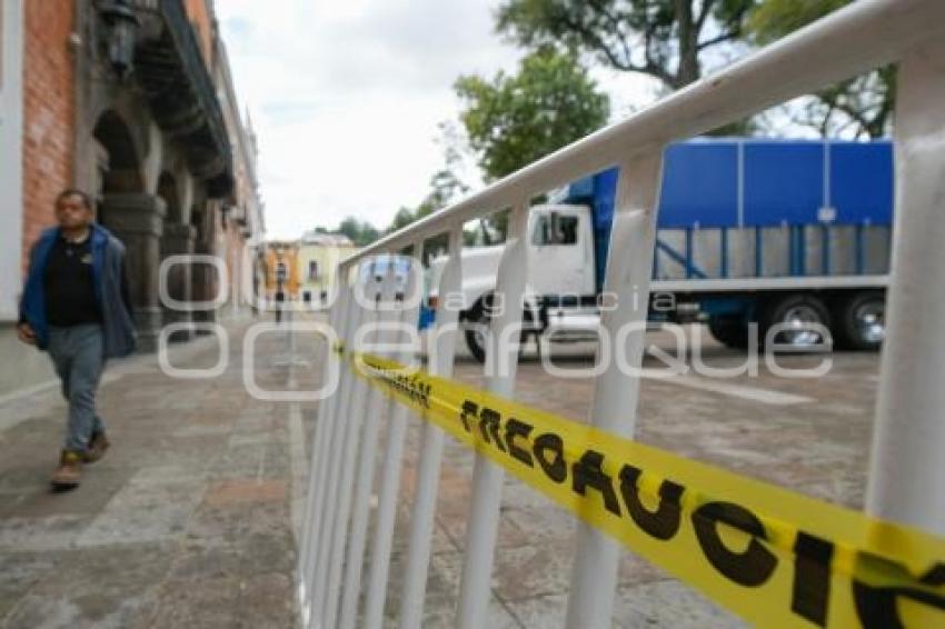 TLAXCALA . PREPARATIVOS TIRO CON ARCO