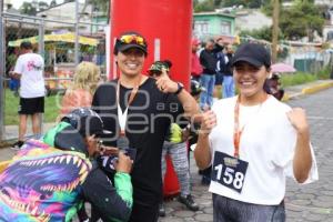 TLAXCALA . TRAIL PEÑA PILARES