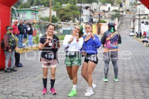 TLAXCALA . TRAIL PEÑA PILARES