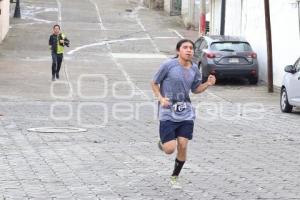 TLAXCALA . TRAIL PEÑA PILARES