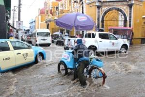 ATLIXCO . LLUVIA
