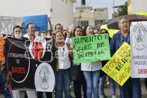 MANIFESTACIÓN . ISSSTEP