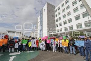 MANIFESTACIÓN . ISSSTEP