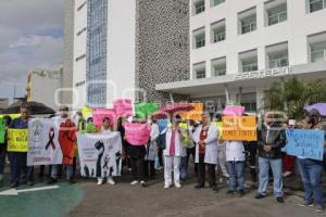 MANIFESTACIÓN . ISSSTEP