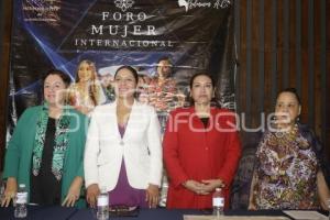 SAN ANDRÉS CHOLULA . FORO MUJER INTERNACIONAL