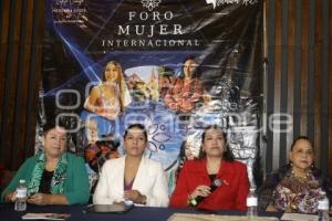 SAN ANDRÉS CHOLULA . FORO MUJER INTERNACIONAL