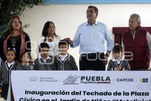 GOBIERNO ESTATAL . INAUGURACIÓN TECHADO