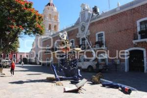 ATLIXCO . CATRINAS MONUMENTALES