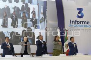 SAN ANDRÉS CHOLULA . TERCER INFORME