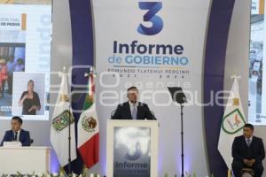 SAN ANDRÉS CHOLULA . TERCER INFORME