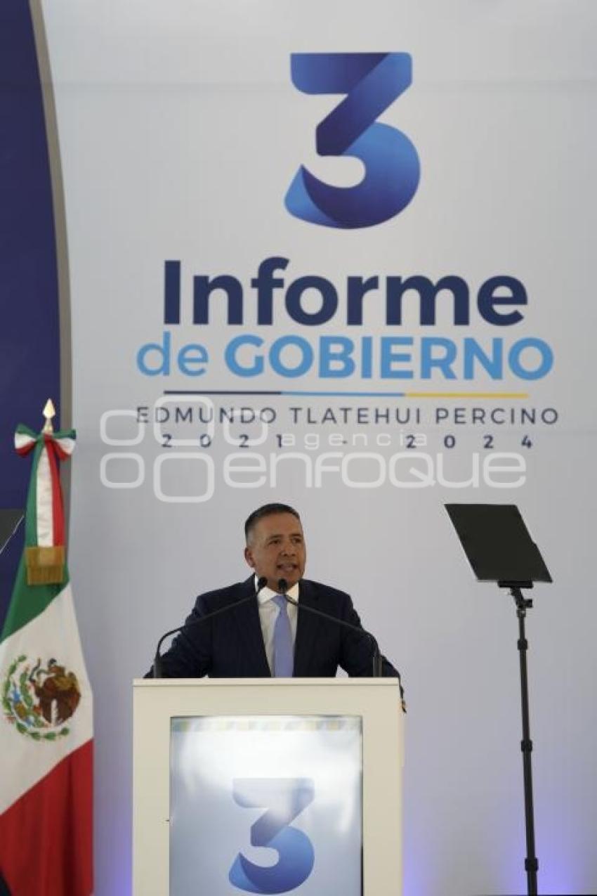 SAN ANDRÉS CHOLULA . TERCER INFORME