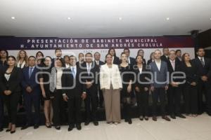 SAN ANDRÉS CHOLULA . PRESENTACIÓN DE GABINETE