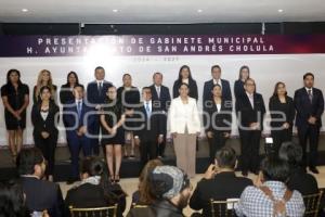 SAN ANDRÉS CHOLULA, PRESENTACIÓN DE GABINETE