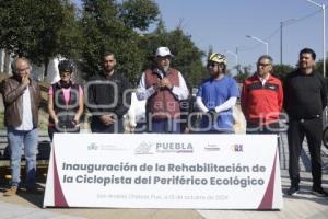 REINAUGURACIÓN CICLOPISTA PERIFÉRICO - CAMINO REAL