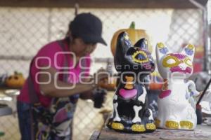 HALLOWEEN . FIGURAS DE YESO
