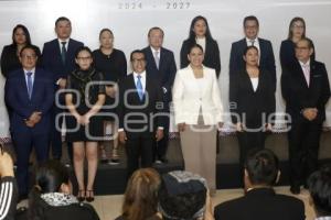 SAN ANDRÉS CHOLULA . PRESENTACIÓN DE GABINETE