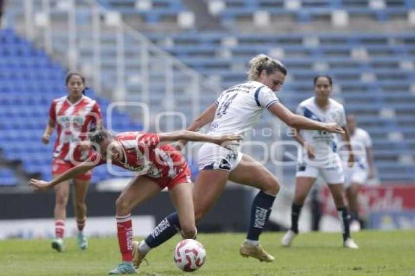FÚTBOL FEMENIL . PUEBLA VS NECAXA