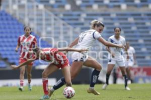 FÚTBOL FEMENIL . PUEBLA VS NECAXA