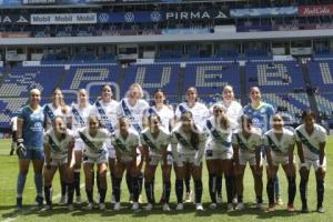 FÚTBOL FEMENIL . PUEBLA VS NECAXA