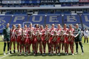 FÚTBOL FEMENIL . PUEBLA VS NECAXA