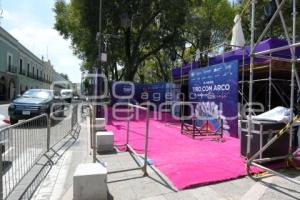 TLAXCALA . PREPARATIVOS TIRO CON ARCO