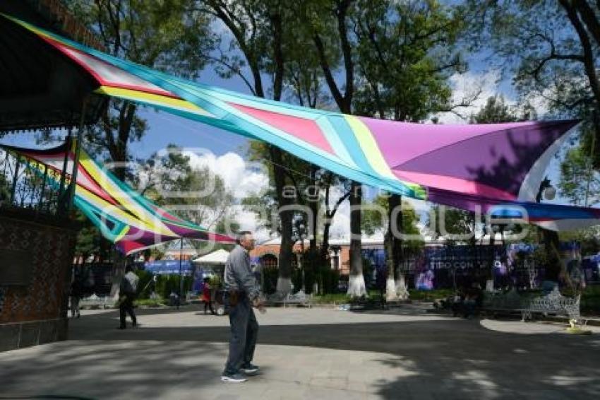 TLAXCALA . PREPARATIVOS TIRO CON ARCO