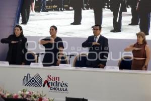 TOMA DE PROTESTA . GUADALUPE CUAUTLE