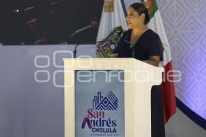 TOMA DE PROTESTA . GUADALUPE CUAUTLE