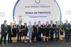 TOMA DE PROTESTA . GUADALUPE CUAUTLE