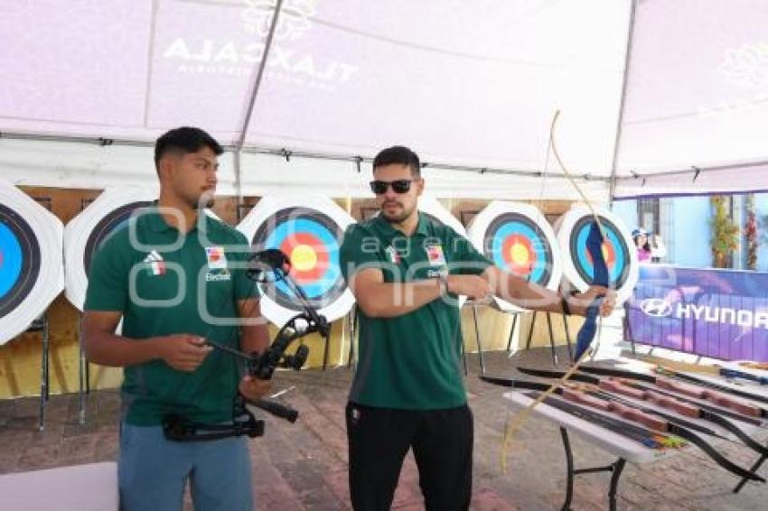 TLAXCALA . TIRO CON ARCO