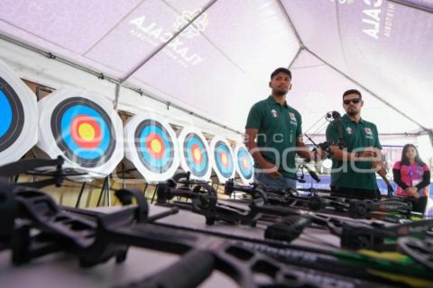 TLAXCALA . TIRO CON ARCO