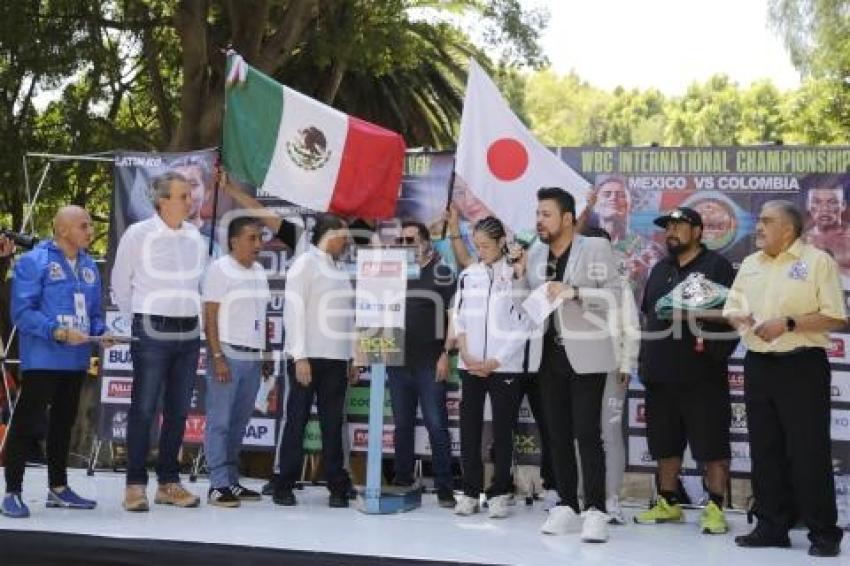 GABRIELA LA BONITA VS TOMOKO OKUDA . PESAJE