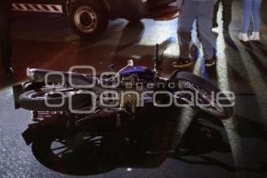 TLAXCALA . ACCIDENTE MOTOCICLISTA