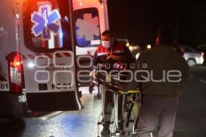 TLAXCALA . ACCIDENTE MOTOCICLISTA